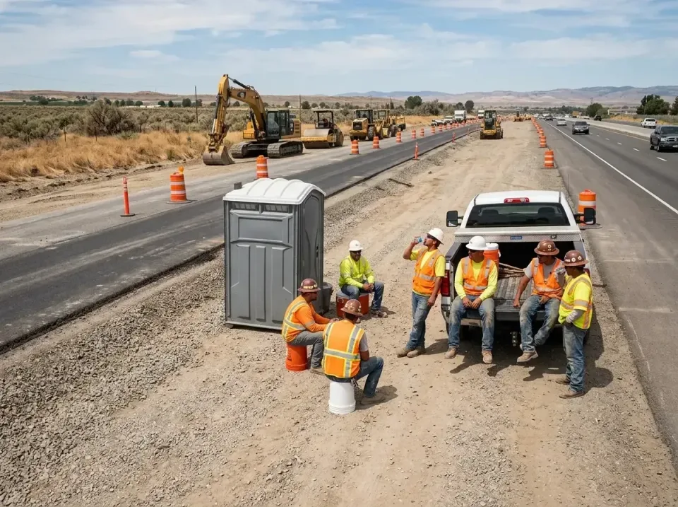 highway-road-construction-crew-007 — frequently asked questions, Porta Potty and Restroom Rentals in Blakely, GA